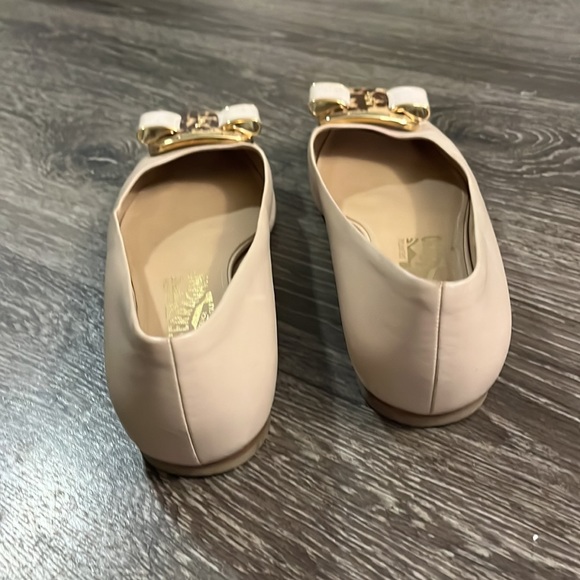 Salvatore Ferragamo ballet flats beige size 8 - Picture 6 of 7